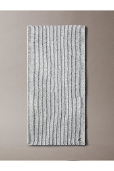 Calvin Klein Erkek Gri Atkı