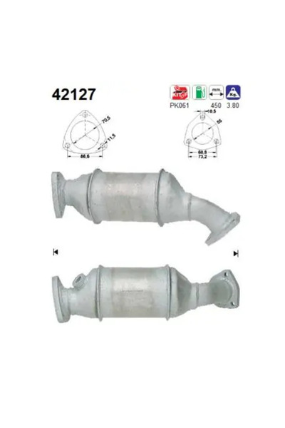 As Catalizator Audi A4 B5/A6 C5 Vw Passat B5 1995-2005
