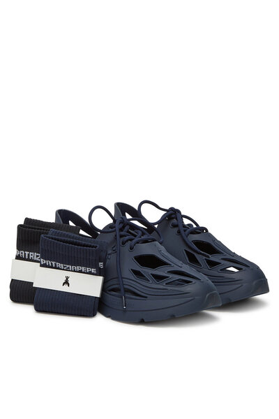 Patrizia Pepe sneakers women Navy Blu
