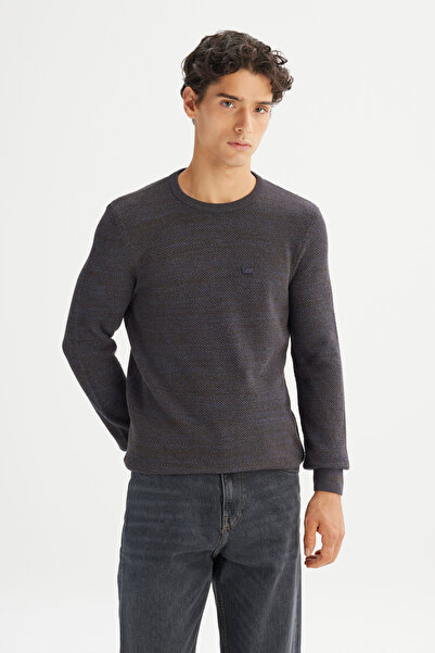 Lee Cotton Regular Fit Crew Neck Men's Knitwear Sweater L2520364220