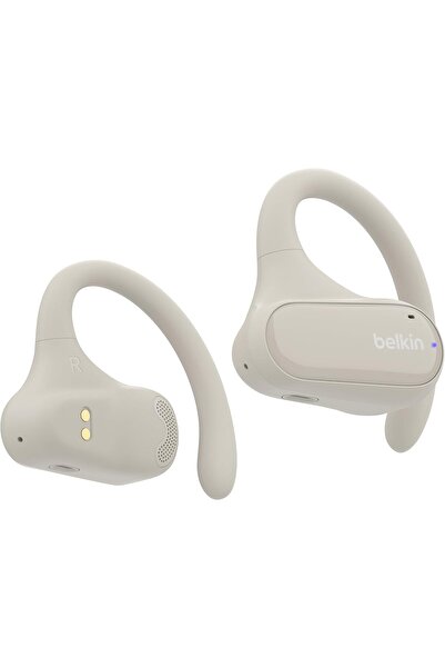 Belkin SoundForm ClearFit Open-Ear Wireless Earbuds - Sand