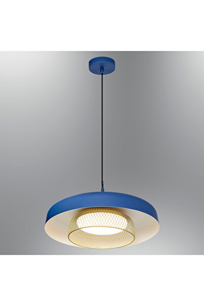 Özcan Aydınlatma 1432-1A-05 Petiti 34cm Sarkıt Mavi