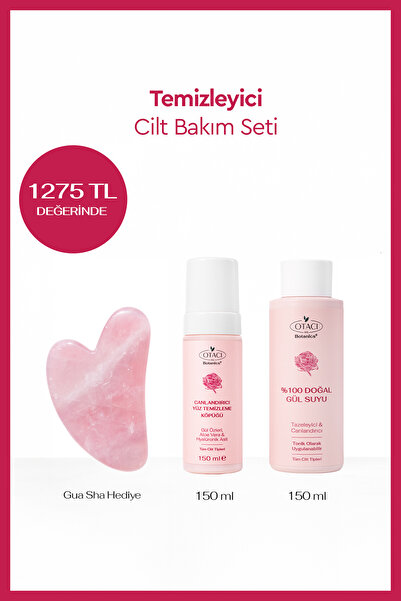 Otacı Temizleyici Cilt Bakım Seti