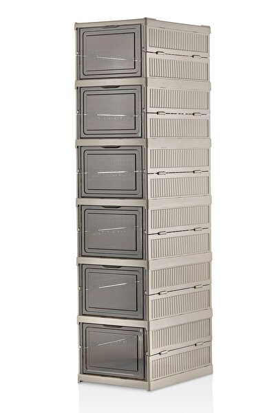 Myplas Çok Amaçlı 6 Katlı Katlanabilir Taşınabilir Premium Portatif Organizer...