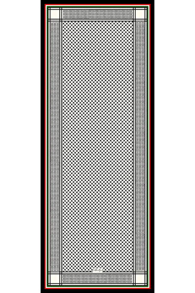 LA BOUTIQUE KEFİYE SHAL F117 70X190 HERBAL/PFLANTAIN