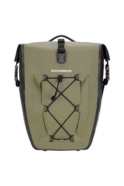 Other Geantă de bagaj Rockbros, 25 L, impermeabilă, negru-verde