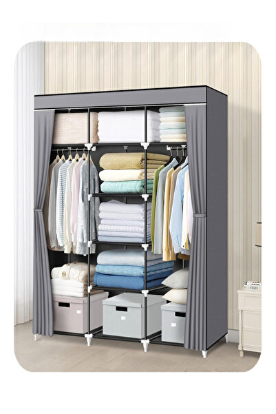 BEC39 Portable fabric wardrobe - a practical solution for organizing clothes