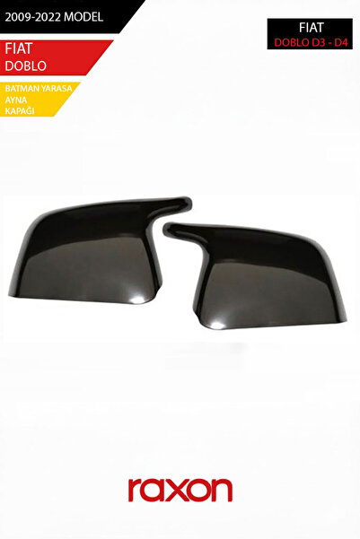 Raxon FIAT DOBLO D3 – D4 2009-2022 Batman & Yarasa Ayna Kapağı – Parlak Piano...