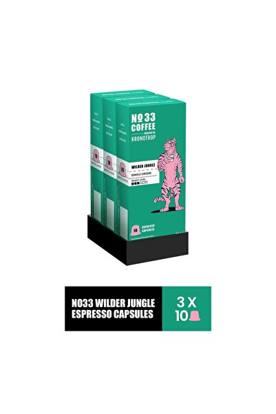 NO33 No 33 Espresso Wilder Jungle Capsule 55 Gr X 3 Pieces
