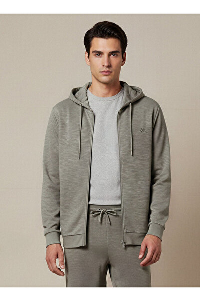 Kappa Men Zip Through Hoodie