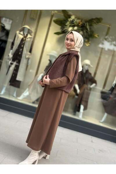 NATURAMED Kürk Yelekli Takım