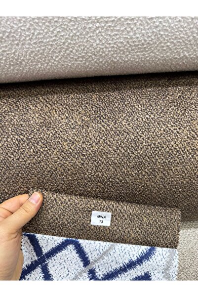 Enesar Home PUFY (KOYU KAHVE) Yumuşak Döşemelik Kumaş Premium Kalite