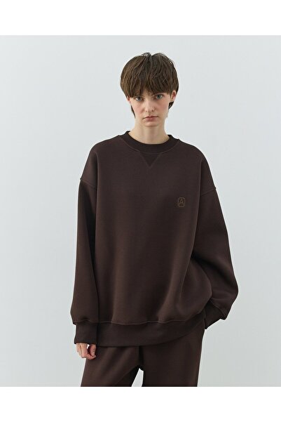 Aybikestil Şardonlu Üç İplik Must Have Sweat Acı Kahve