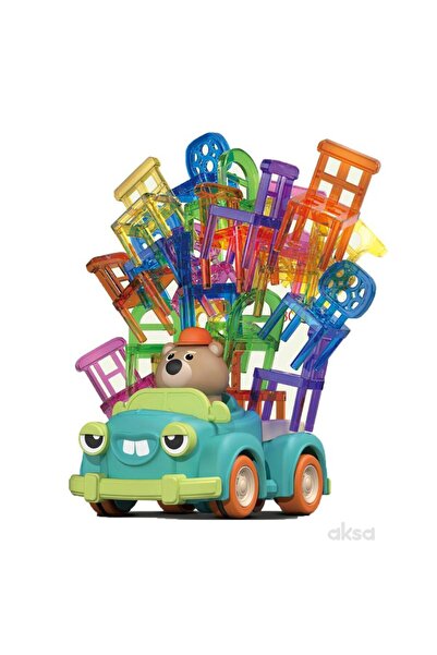 MalPlay Jucarie educativa si interactiva pentru copii, de aranjare si potrivi...