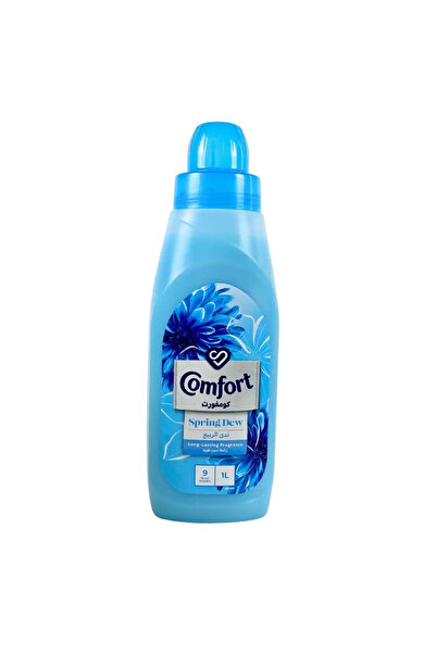 Comfort Long Lasting Fragranced Fabric Softener With Spring Dew Scent- 1Ltr