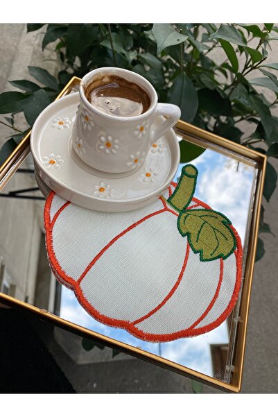 Y&D Tasarım Bal kabağı 6'lı sunum peçetesi