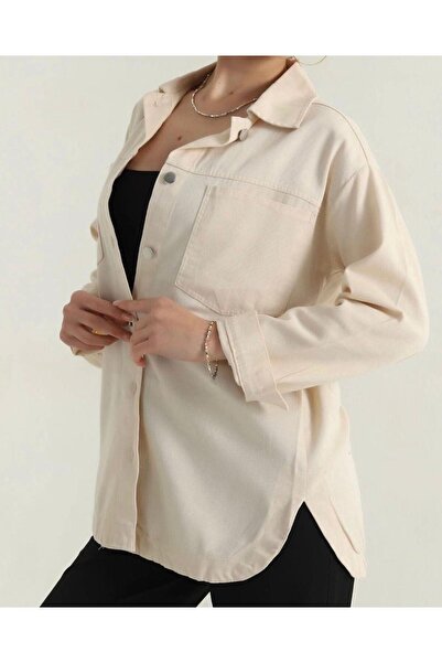 Azda Double Pocket Gabardine Shirt Model Code:009987