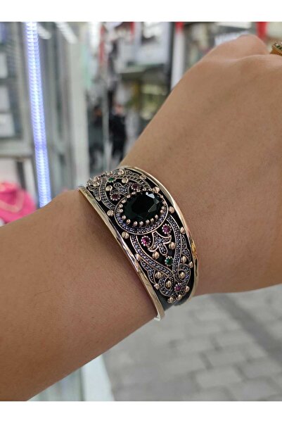 Silver 925 Ayar Gümüş Hürrem Model Bronz Bileklik
