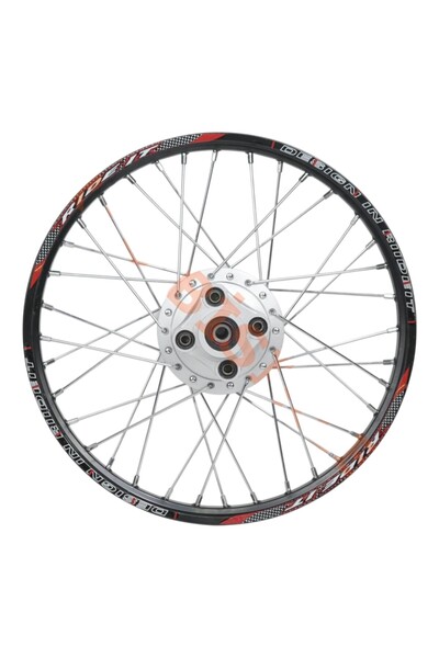 monero CG Serisi Arka Jant Komple (1.20x19) (Telli) (Siyah Jant, Gri Göbek, K...