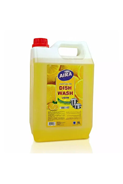 Aira سائل غسيل الأطباق برائحة الليمون - 5 لتر