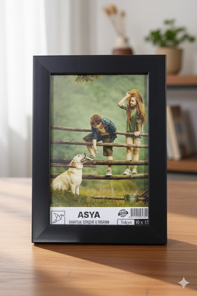 Asya Çerçeve Dekoratif Tokyo 10x15 Ayaklı Plastik Fotoğraf Çerçevesi