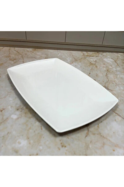 Dynasty Melamine Italy Designed 14 Inch Rectangle Tray- White