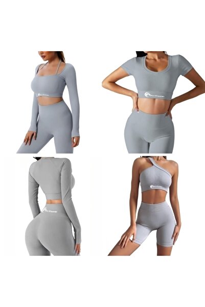 FitTronic Fitness suit set Y400 gray, S