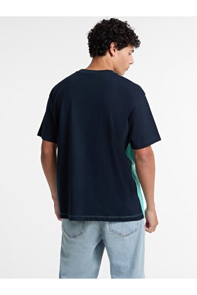 Guess Jeans Ss Cn Os Erkek Oversize Fit T-Shirt