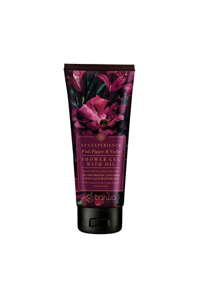 Barwa Cosmetics Gel de dus cu piper roz si violete Barwa Cosmetics, 200 ml