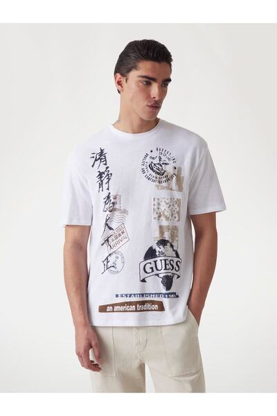 Guess Authentic Erkek Regular Fit T-Shirt