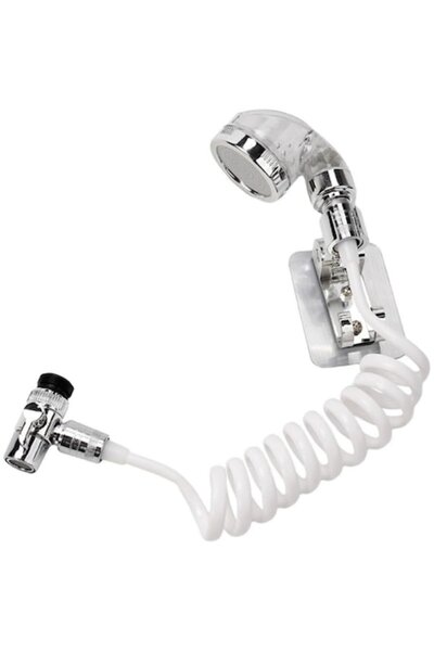 selling depot Prelungitor duș robinet, furtun flexibil 22,5 cm, G1/2, argintiu