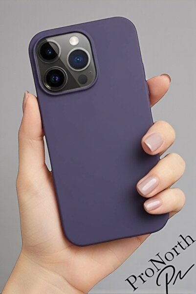 ProNorth حافظة متوافقة مع هاتف Iphone 16 PRO مع غطاء من السيليكون المخملي الن...