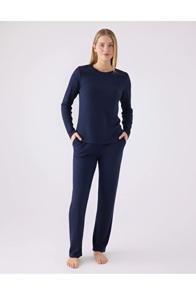 YAKAMEL ŽENSKI KODUROVSKI SET TANKIH PIJAMA SA DUGIM RUKAVIMA