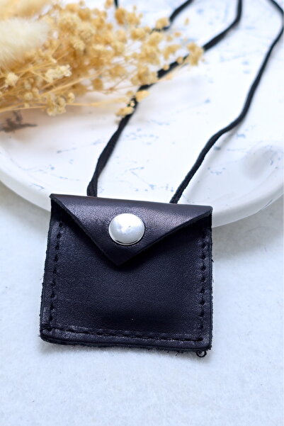 DEARWİSH Suni Deri Kılıflı Cevşen-i Kebir Dualı İpli Kolye