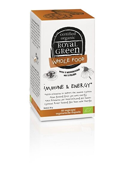 Royal Green Immunity and Energy BIO, Royal Green, 60 vegetable capsules