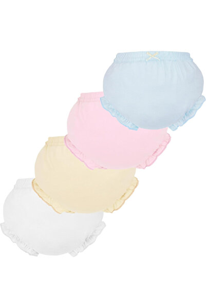 OEM Σετ 4 εσώρουχων με κάλυμμα για πάνες - 100% βαμβάκι, ελαστική μέση, με βο...