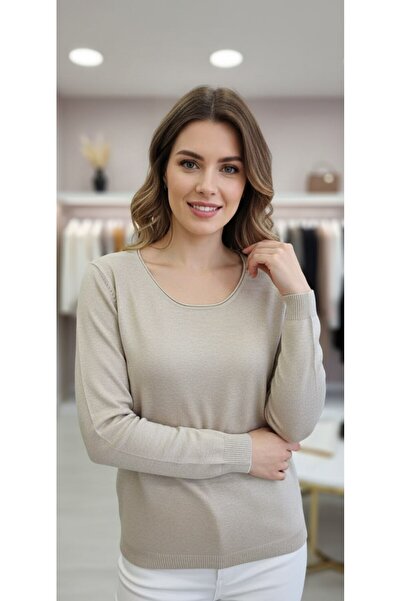 GLAMSI Elastic Knitted Blouse