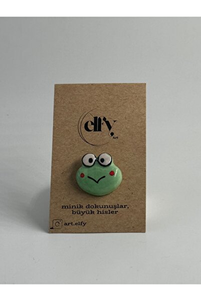 Elfy Art Elfy Seramik Broş