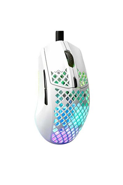 SteelSeries Aerox 3 SuperLight Wired Gaming Mouse, 8500 CPI TrueMove Core, White | 62603