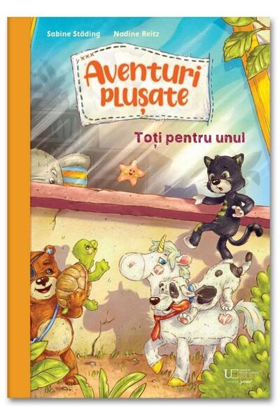 Editura Univers Enciclopedic Junior Aventuri plusate. Toti pentru unul, Sabin...