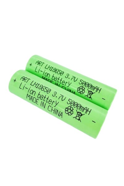 selling depot Set baterii Li-Ion 18650, 5000mAh, 3.7V, terminal tip vârf, 4 b...