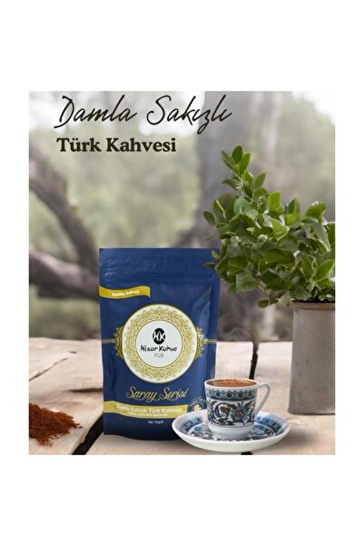 Hisar Kahve Saray Serisi Damla Sakızlı Türk Kahvesi 100 g