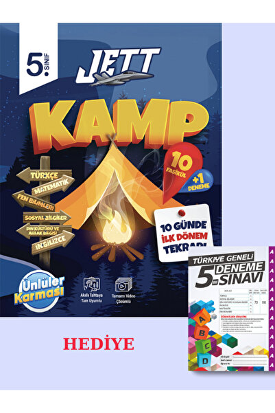 Ünlüler Karması 5 SINIF JETT TÜM DERSLER 1. DÖNEM KAMP 2025