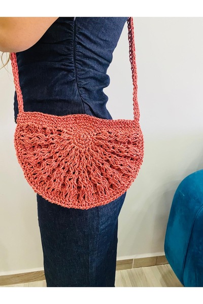 family clothing shop Straw Arm Shoulder Bag