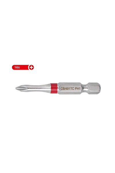 CETA FORM PH1 x 50 mm Yıldız Bits Uç Renk Kodlu CB/491TC