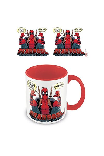 Pyramid كوب ديدبول مارفل (إبهامان) أحمر من الداخل