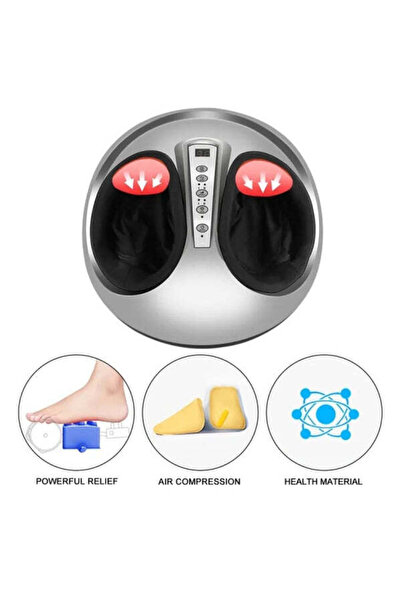 Sanlux Aparat de masaj Shiatsu pentru picioare, afisaj LED, compresie aer cu ...