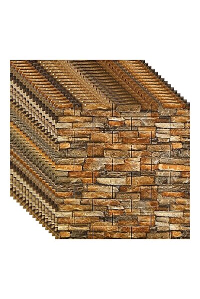 selling depot Set de 15 panouri de tapet 3D autoadeziv, spumă moale, 70x70x0,3 cm, model cărămidă