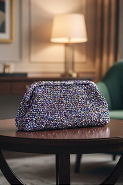 Uretti - Beyza 9093 5342 Handmade Colorful Glitter Scholarship Bag / 19 X 33 cm