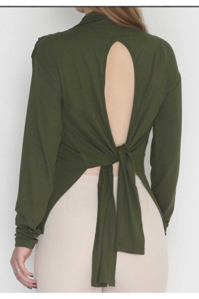 ESOBEYBİ ARKASI BAGLAMALI BLUZ